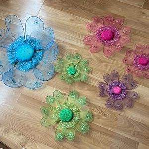 Pastel Wall or hanging Flower  Decoration Indoor variety sizes